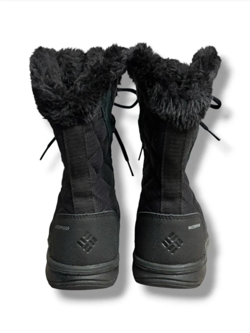 COLUMBIA Black Ice Maiden II Waterproof Insulated Winter Boots Size 5